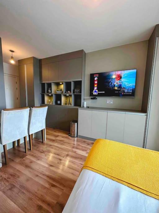 상파울루 Studio Com Vista Incrivel 22º Andar 아파트 외부 사진