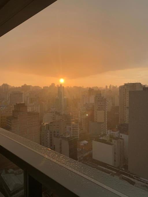 상파울루 Studio Com Vista Incrivel 22º Andar 아파트 외부 사진