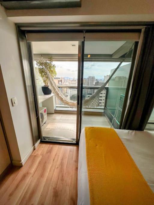 상파울루 Studio Com Vista Incrivel 22º Andar 아파트 외부 사진